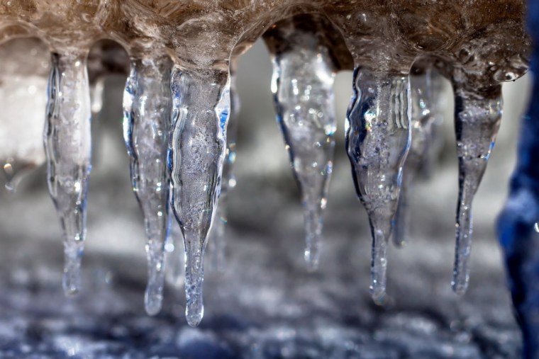 Ледяные сосульки