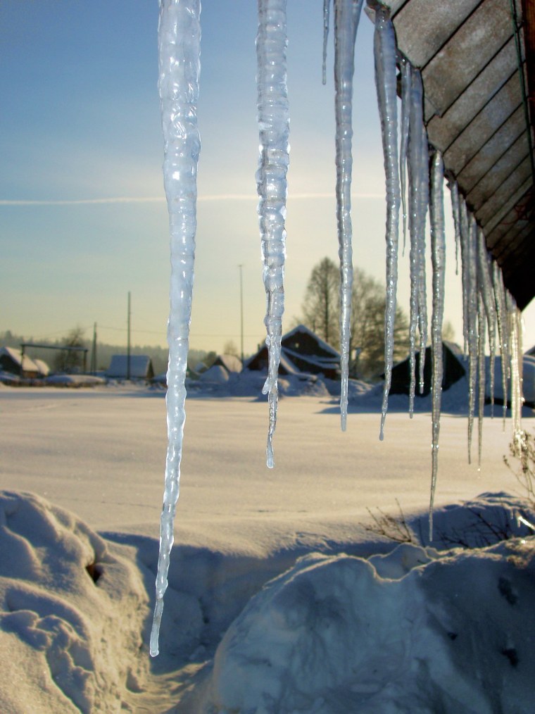 Сосульки капель