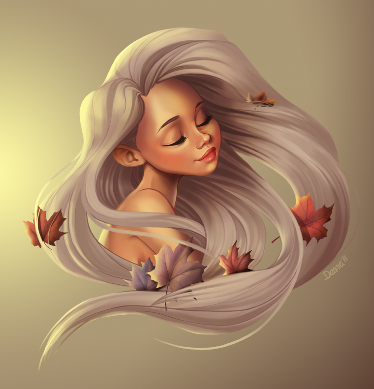 Дерзкая девушка арт