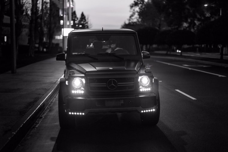 Гелик Брабус ночью