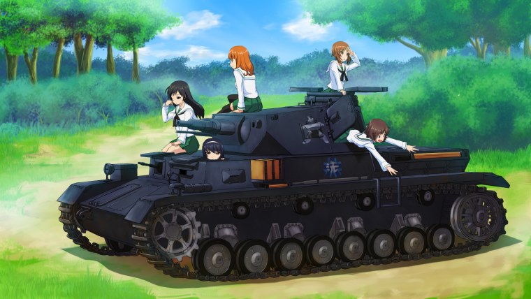 Girls und Panzer танк PZ 4