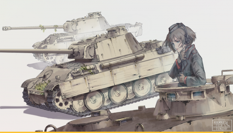 Girls und Panzer тигр 2