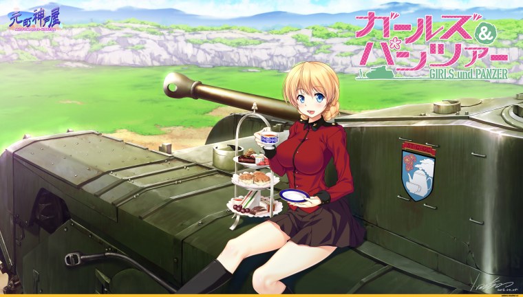 Girls und Panzer Англия