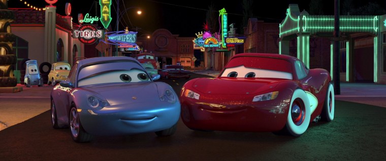 Тачки 1 Салли и Маккуин