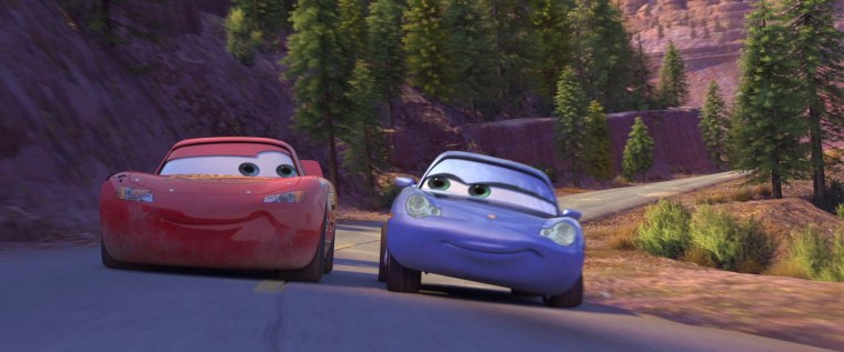 Молния Маккуин и Салли Тачки 2