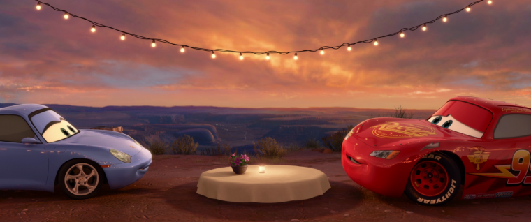 Молния Маккуин и Салли Тачки 2