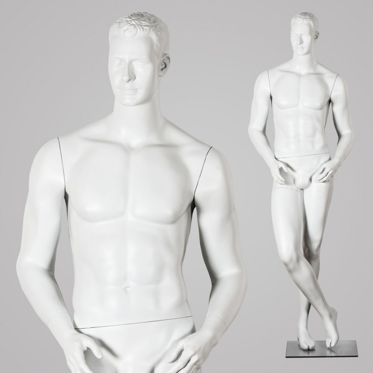 Манекен мужской b16c(бел)