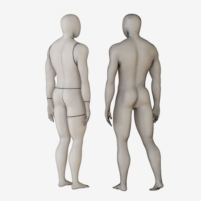 Манекен 3д Макс