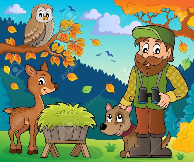 Лесник для детей