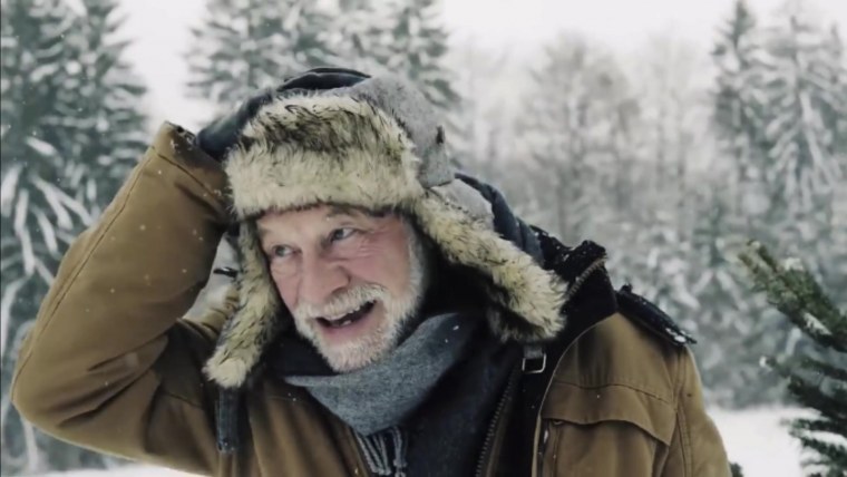 Лесник зимой