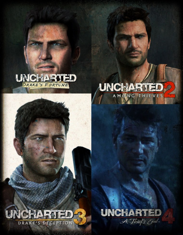 Натан Дрейк Эволюция