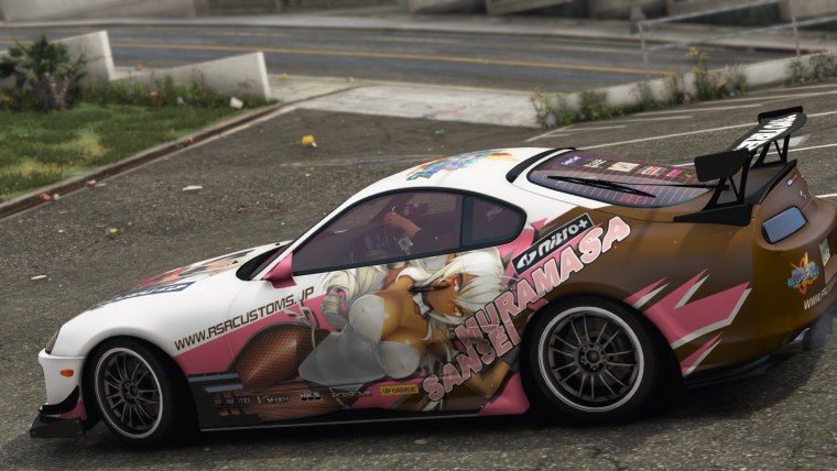Toyota Supra a80 Itasha