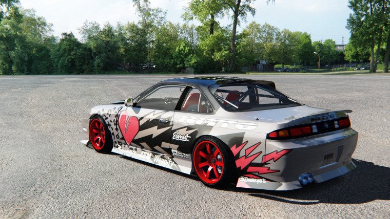 Nissan Silvia s14 винил