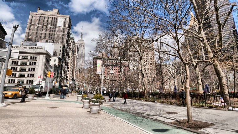 Улица парк Авеню Нью Йорк