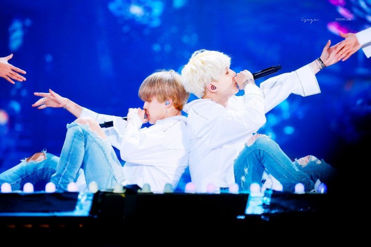 Чимин и Шуга Spring Day