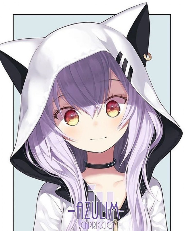 Аниме неко Азума Лим