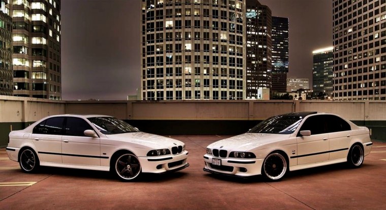 BMW 3 e39 белая