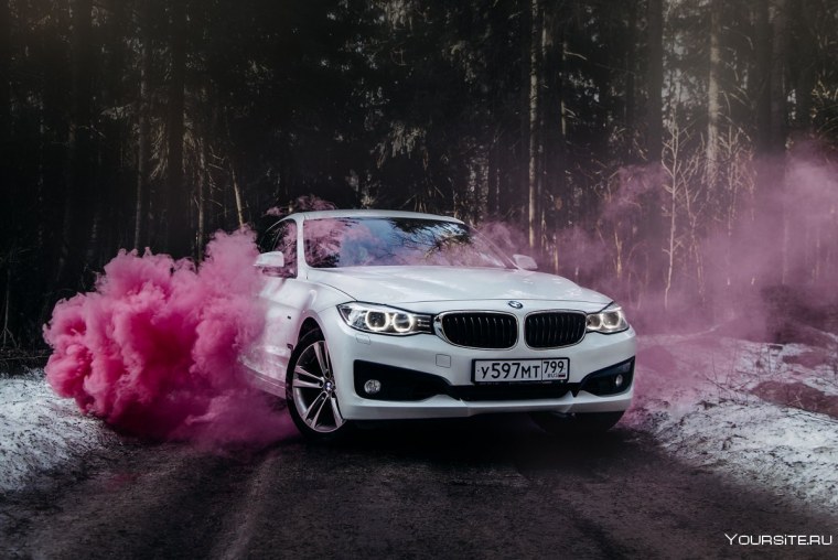 Машины с дымовыми шашками