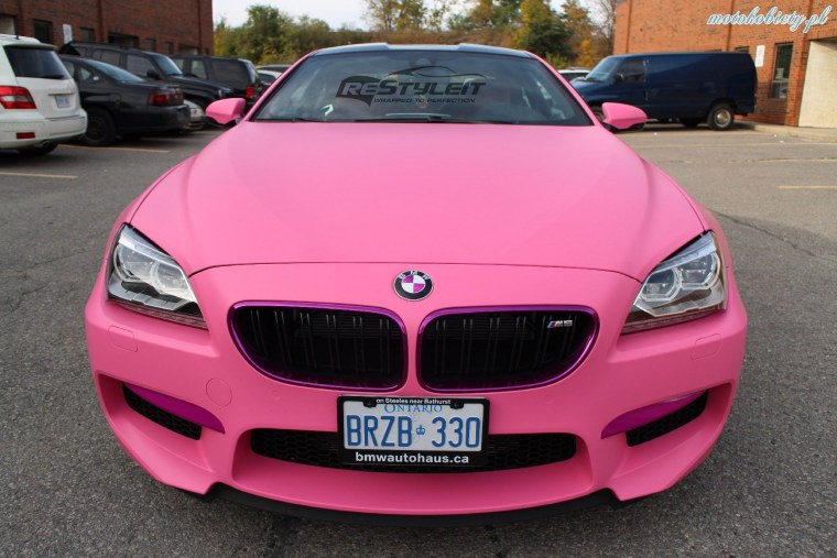 BMW m5 Pink