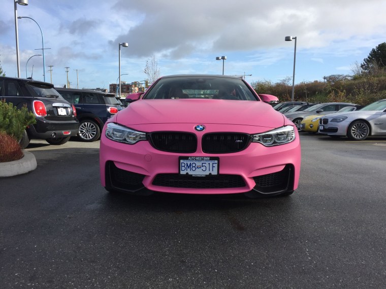 BMW m5 Pink