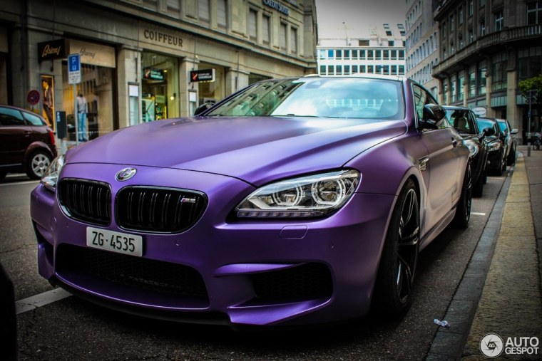 БМВ х6 фиолетовый