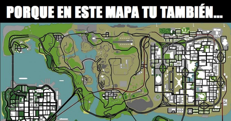 GTA San Andreas ammu Nation на карте