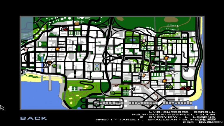 Букмекерская контора в ГТА Сан андреас на карте