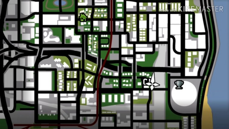 Дом СИДЖЕЯ В ГТА Сан андреас на карте