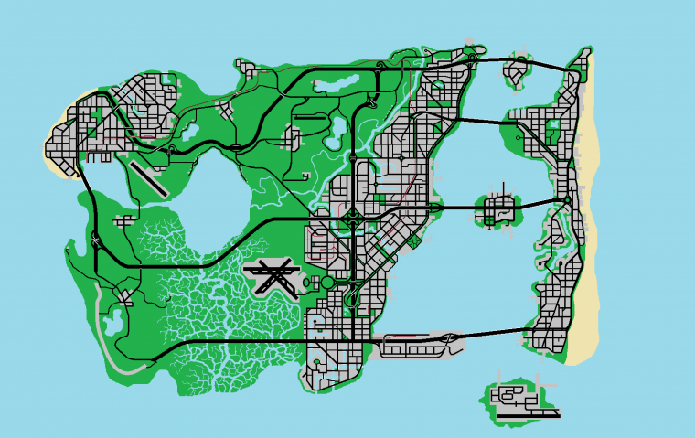 Магазины одежды в ГТА Сан андреас