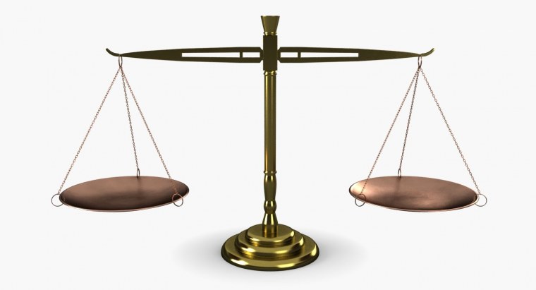Чаши весов уравновешены