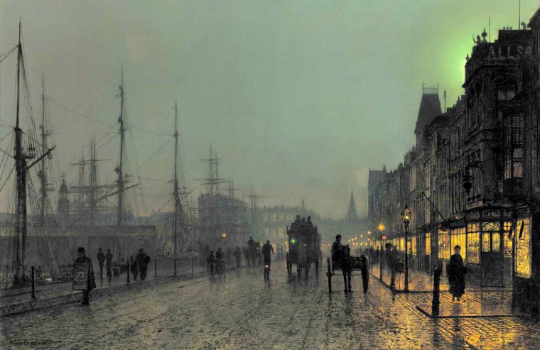 Джон Эткинсон Гримшоу Blackman Street, London