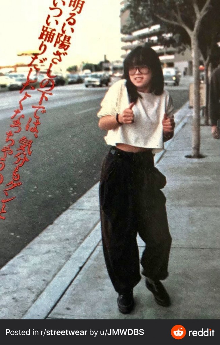 Стиль Японии 90е