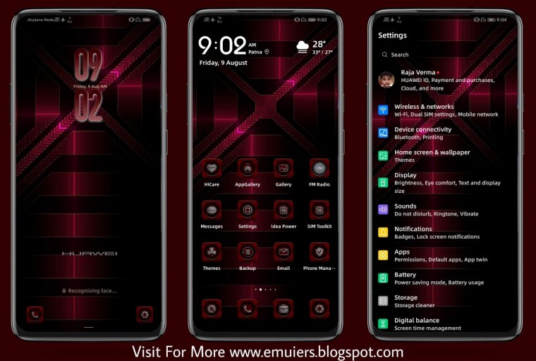 Темы EMUI 9 Honor 10