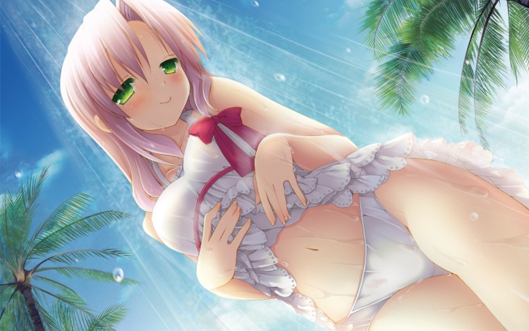 Красивые голые аниме девочки