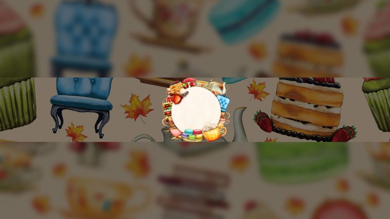 Шапка для ютуба кулинария