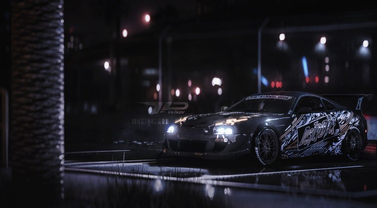 Тойота Супра дрифт