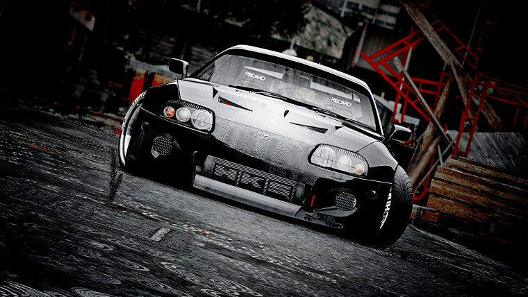 Тойота Супра дрифт