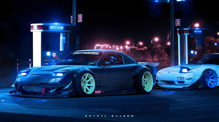 Mazda rx7 Cyberpunk