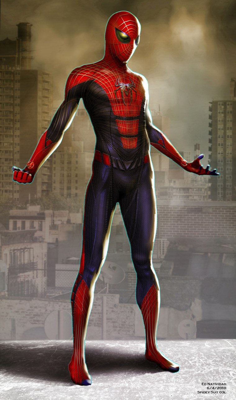 Человек паук на белом фоне