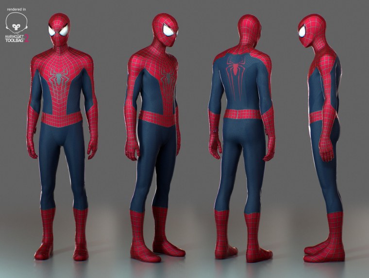 Spider man into the Spider Verse Concept Art