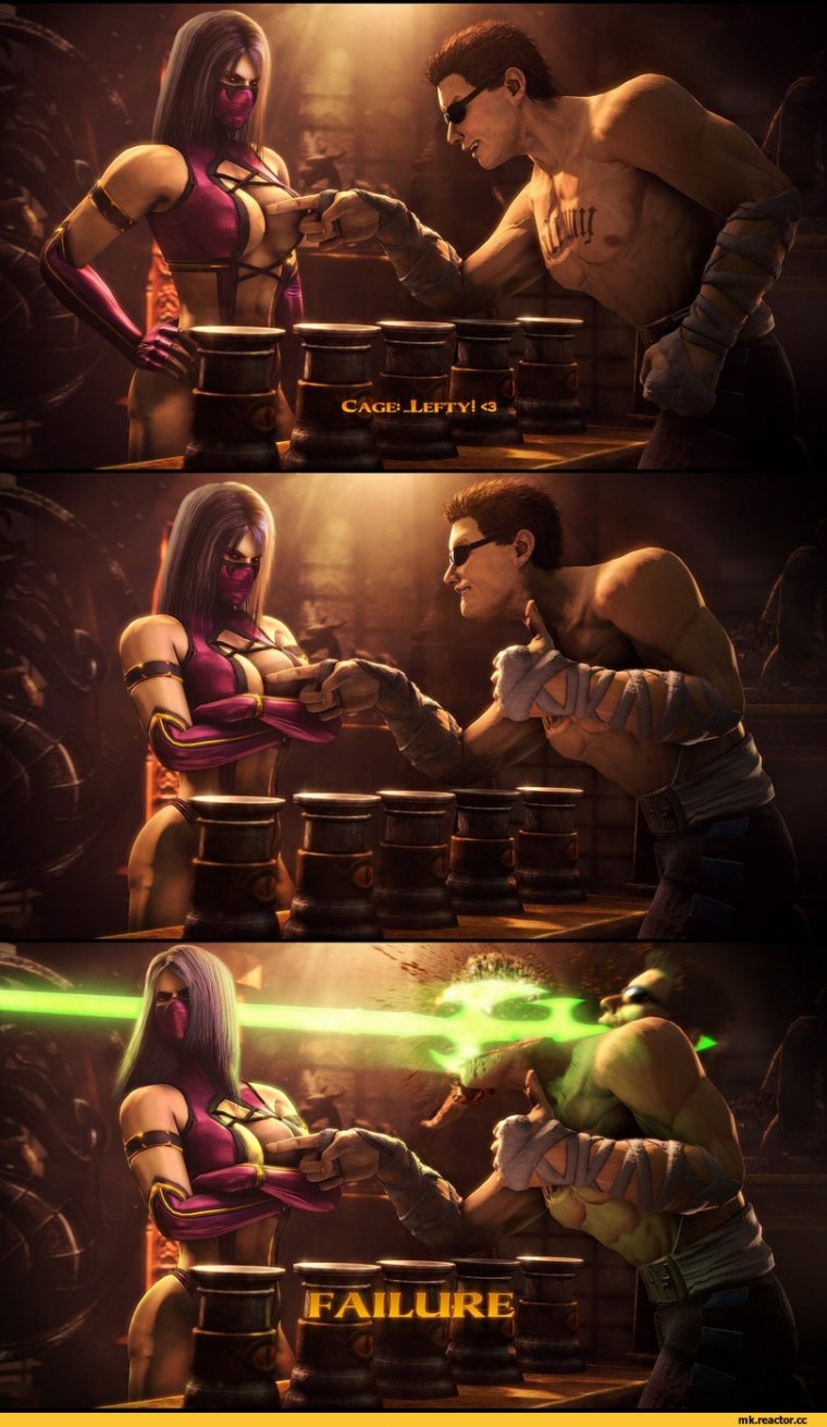 Mortal Kombat feet Worship