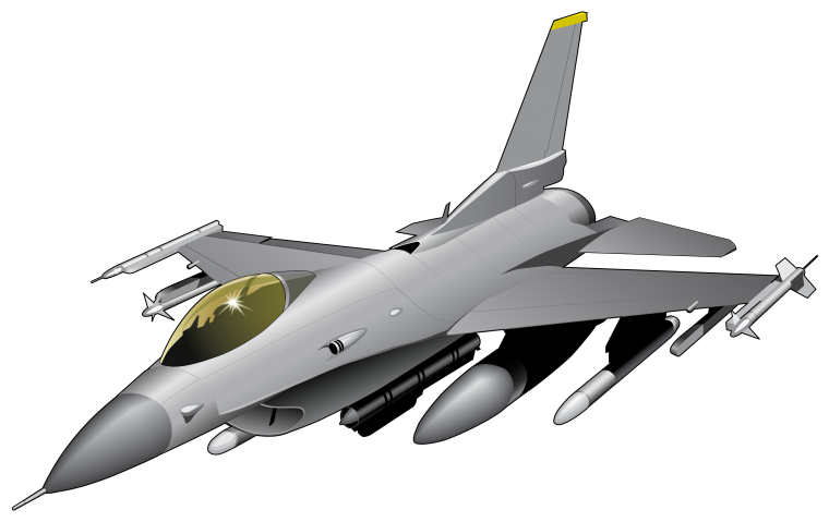 Истребитель f35 на белом фоне