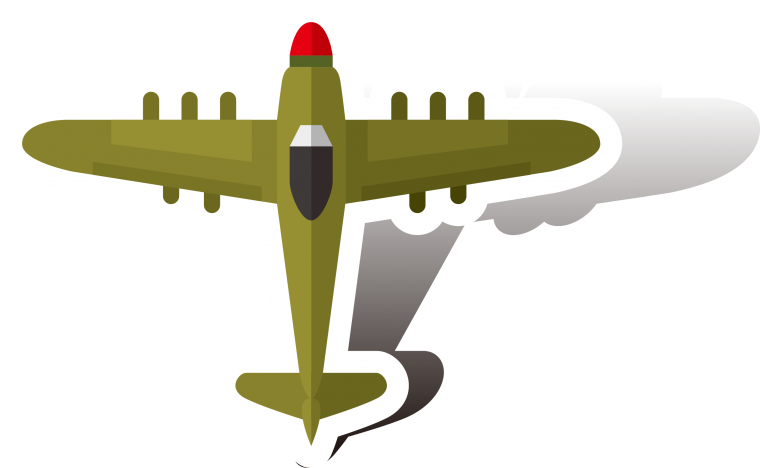 Самолет вектор