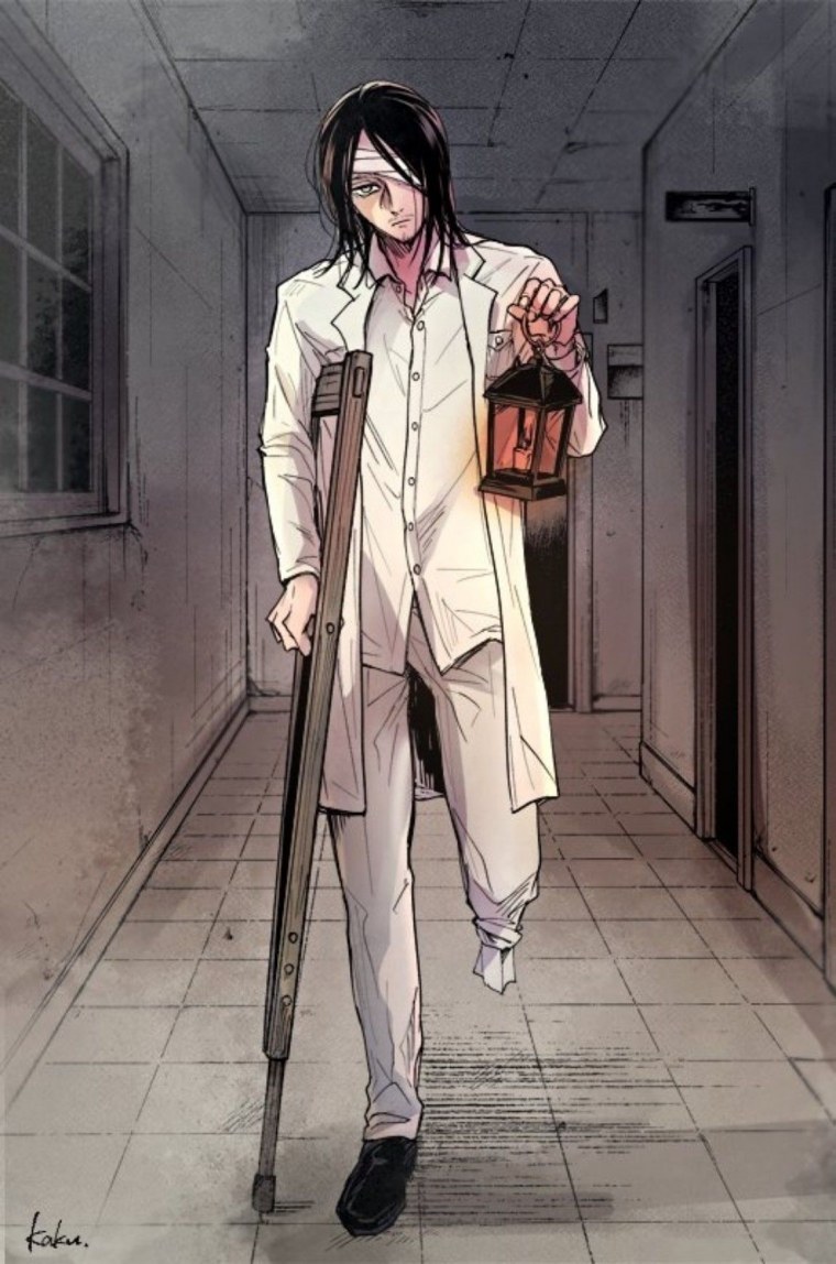 Эрен Йегер 4 сезон в полный рост взрослый