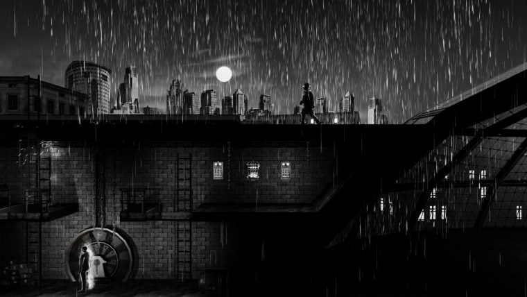 Город в стиле Нуар