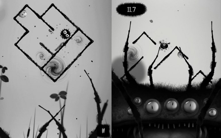 Черно белая игра головоломка