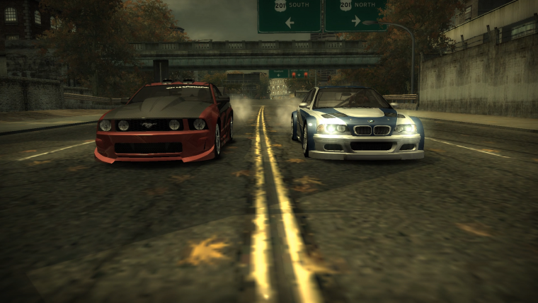 NFS most wanted 2005 погоня