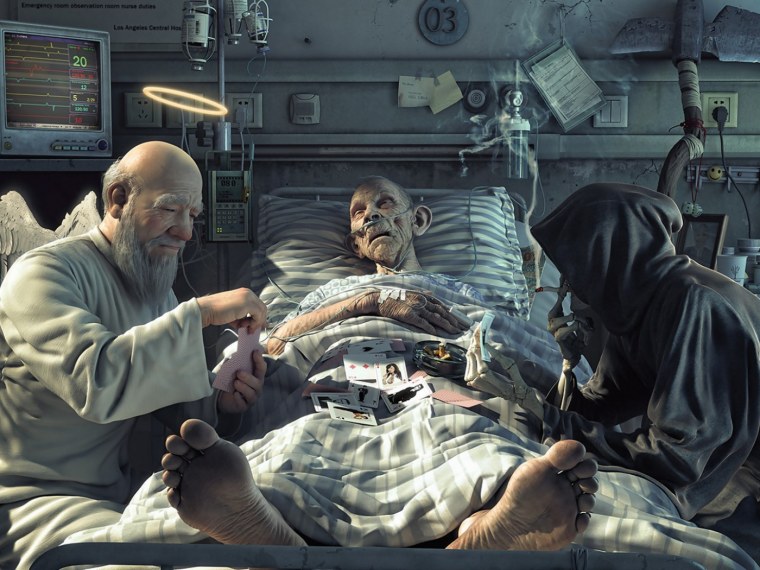 Страшный фон