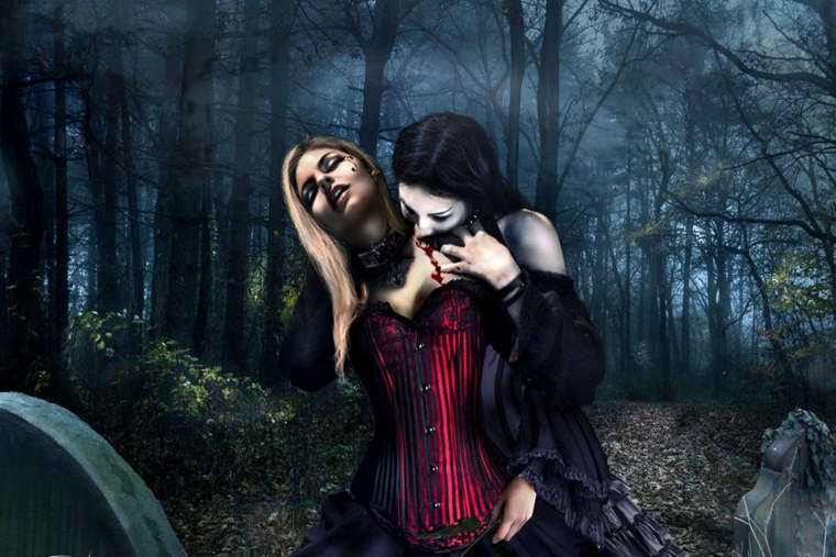 Шона Макдональд в роли вампирши