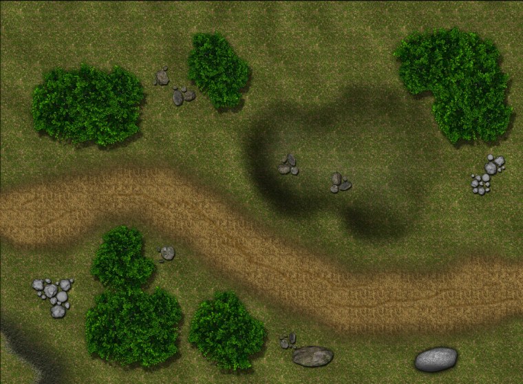 Игровое поле вид сверху